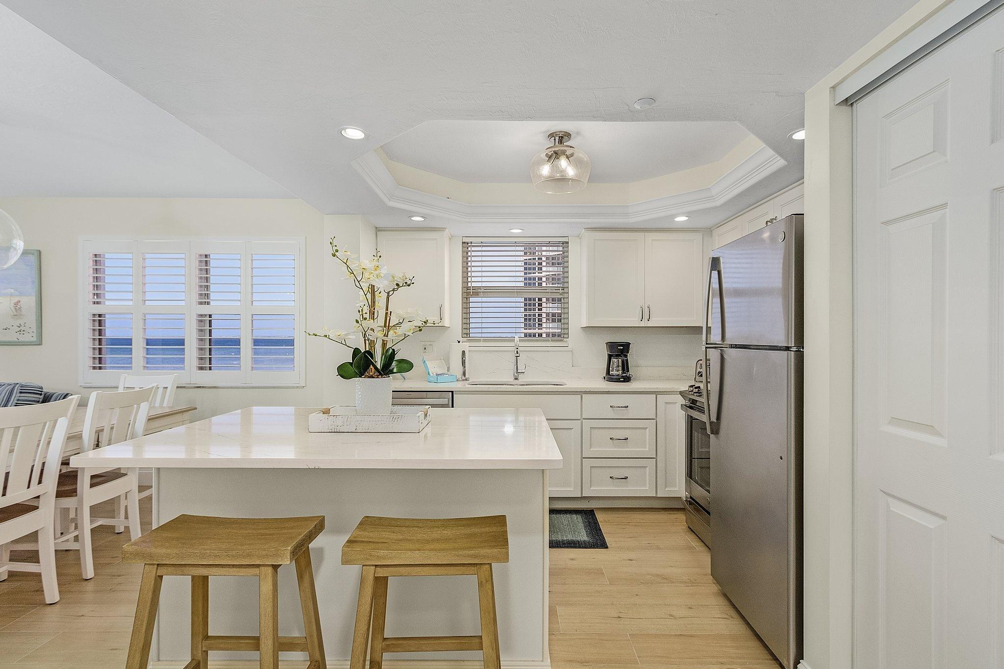 to Beach Villa's 406 Vacation Rental 250 Estero Blvd 2